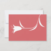 MOD WINE TULPEN BRUILOFT RSVP KAARTJE (Achterkant)