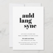 Mod Wish | Uitnodiging Eve-partij nieuwjaar (Voorkant)