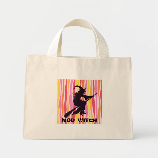 MOD WITCH MINI TOTE BAG (Voorkant)