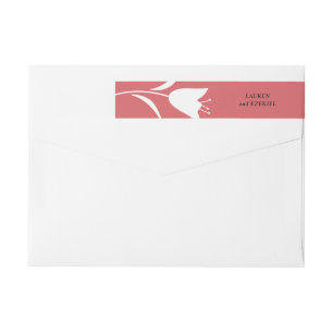 MOD WITTE TULP BRUILOFT