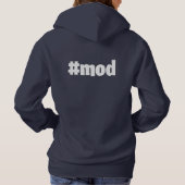 #mod Women's pullover hoodie SparhawkGames (Achterkant)