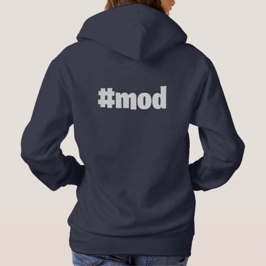 #mod Women's pullover hoodie SparhawkGames (Achterkant)