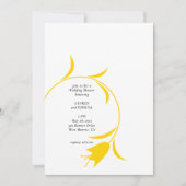 MOD YELLOW TULIP VRIJGEZELLENFEEST KAART (Voorkant)