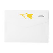 MOD YELLOW TULP WEDDING (Achterkant)