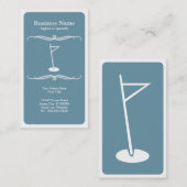 modaal golf visitekaartje (Voorkant / Achterkant)