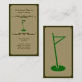 modaal golf visitekaartje (Voorkant / Achterkant)