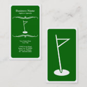 modaal golf visitekaartje (Voorkant / Achterkant)