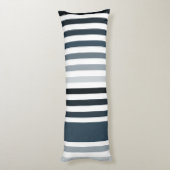 Modaal reflecterend punt Horizontale streepjes en Lichaamskussen (Achterkant (Verticaal))