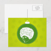 Modachtig Limoen kerstfeest Feestdagenkaart (Voorkant / Achterkant)