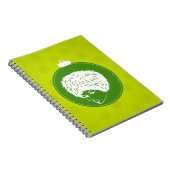 Modachtig Limoen kerstfeest Notitieboek (Rechterzijde)