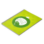 Modachtig Limoen kerstfeest Notitieboek (Linkerzijde)