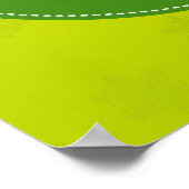 Modachtig Limoen kerstfeest Poster (Hoek)