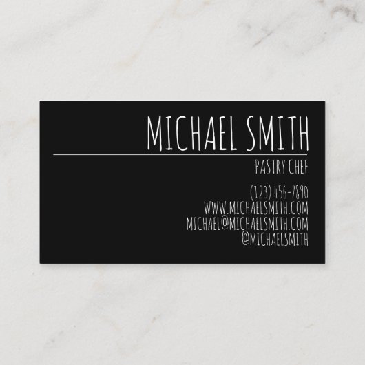 Modak Coconut Mithai Indian Sweet Pastry Chef Visitekaartje (Achterkant)