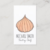 Modak Coconut Mithai Indian Sweet Pastry Chef Visitekaartje (Voorkant)