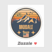 Modale, Iowa Sticker (Vel)