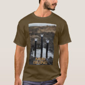 Modder duiken heren bruin T-shirt (Voorkant)