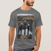 Modder duiken heren grijs T-shirt (Voorkant)