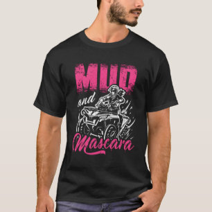 Modder en Mascara 4x4 ATV 4-wieler Quad Biker T-shirt