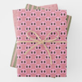 Modderbad Piggy coördinaten Wrapping Paper Sheets (In situ)