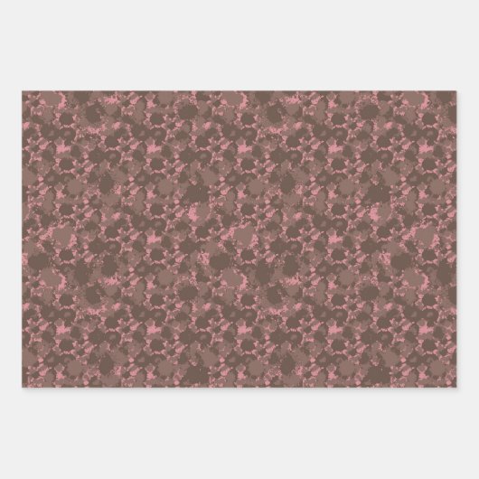 Modderbad Piggy modder splats Wrapping Paper Sheet (Voorkant 3)