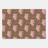 Modderbad Piggy modder splats Wrapping Paper Sheet (Voorkant)