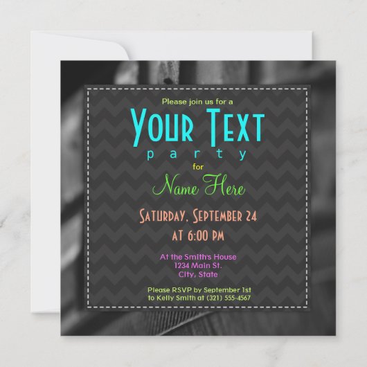 Modderband loopvlak foto kaart (Achterkant)