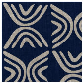 Modderdoek Stijl 080215 - Indigo 001744 Stof (Close Up)