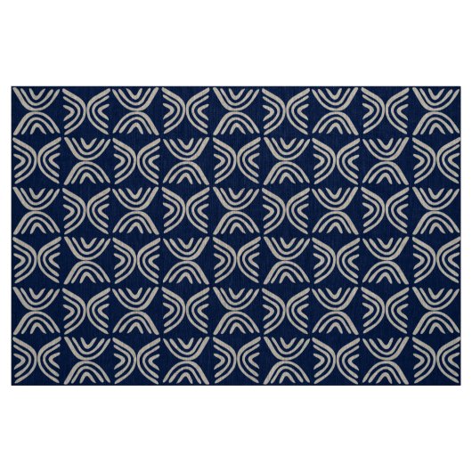 Modderdoek Stijl 080215 - Indigo 001744 Stof (Fat Quarter)