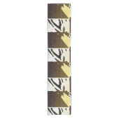 Modderdoek Urban Print Korte Tafelloper (Voorkant)