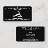 modderdolfijn (aanpasbare kleur) visitekaartje (Voorkant / Achterkant)