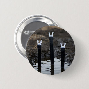 Modderduiken ronde knop button 5,7 cm