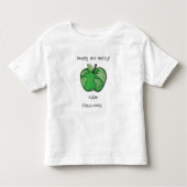 modderig en rommelig (peuter) kinder shirts (Voorkant)