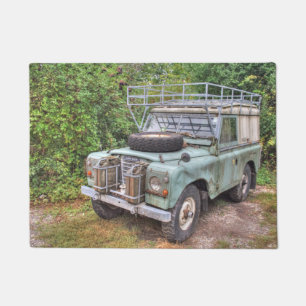 Modderig Land Rover Deurmat