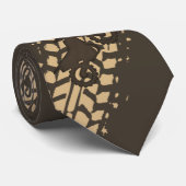 Modderige dirt bike stropdas (Opgerold)