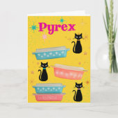 modderkatten en retropyrex kaart (Voorkant)