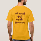 modderT T-shirt (Achterkant)