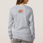 Modderwaanzin | Lange mouwen voor dames T-shirt (Achterkant)