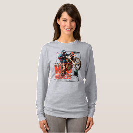 Modderwaanzin | Lange mouwen voor dames T-shirt