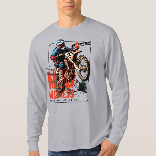 Modderwaanzin | MANNEN T-shirt (Voorkant)