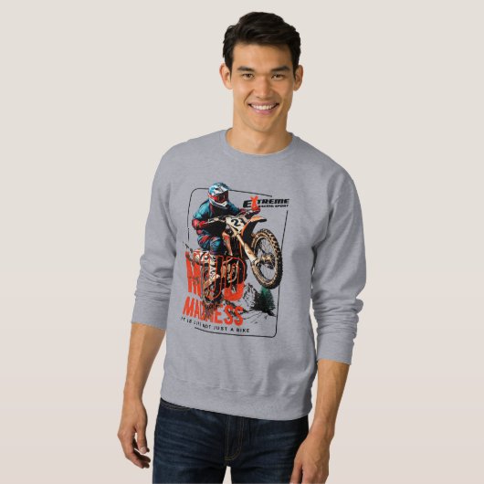 Modderwaanzin | MANNEN Trui (Voorkant volledig)