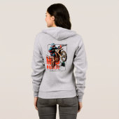 Modderwaanzin | Vrouwen Hoodie (Achterkant volledig)