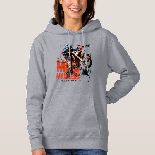 Modderwaanzin | Vrouwen Hoodie (Voorkant)