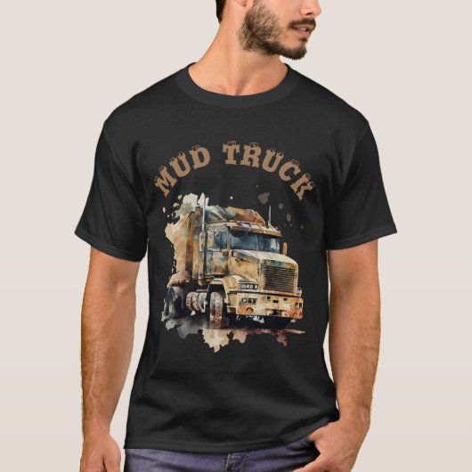 Modderwagen T-shirt (Voorkant)