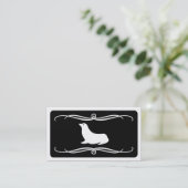 modderzegel (aanpasbare kleur) visitekaartje (Staand voorkant)