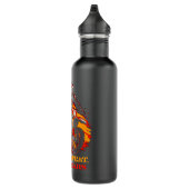 Modderzweet en tandwielen crossers motorcross waterfles  (Rechts)