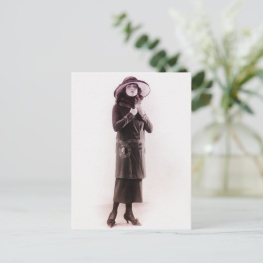 mode 1920 briefkaart (Staand voorkant)