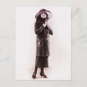 mode 1920 briefkaart