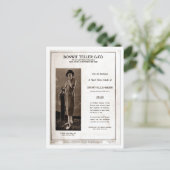  mode 1920: damesgolf draag briefkaart (Staand voorkant)