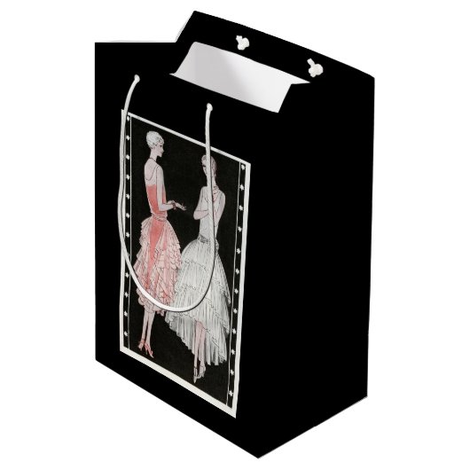 mode 1920-flatpanel medium cadeauzakje (Achterkant Gekanteld)