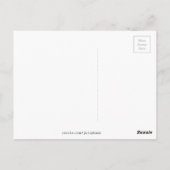 Mode 1920 van Parijs elegante dame Briefkaart (Achterkant)